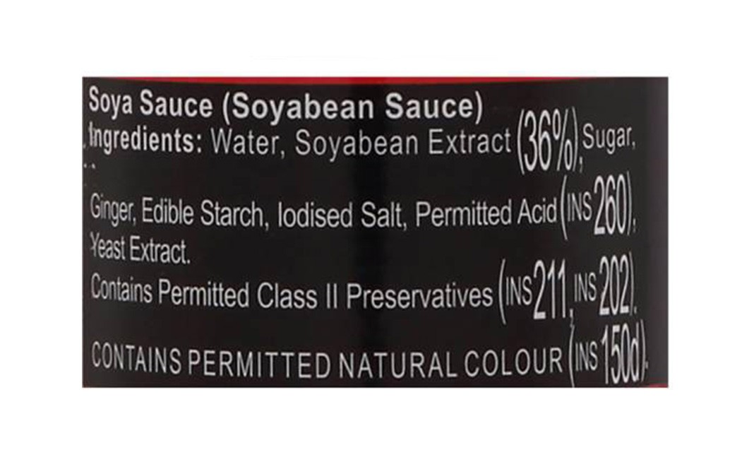 Dr. Oetker Fun foods Soya Sauce    Bottle  210 grams